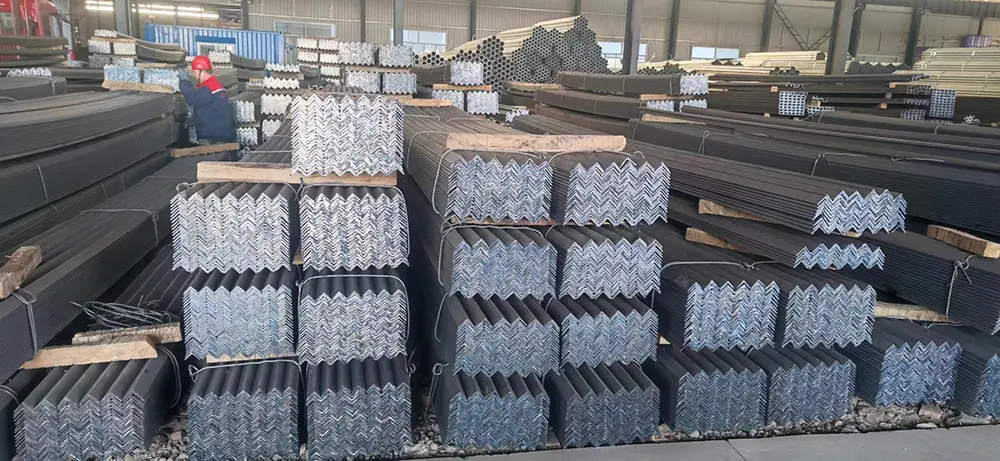 Black Angle Steel Bar